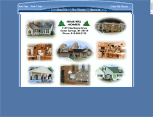 Tablet Screenshot of cedarhillhomesinc.com